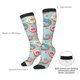thumbnail image 4 of Balery Colorful Donut Calcetines novedosos Calcetines deportivos Calcetines hasta la rodilla Calcetines de algodón Calcetines originales y geniales, 4 of 6