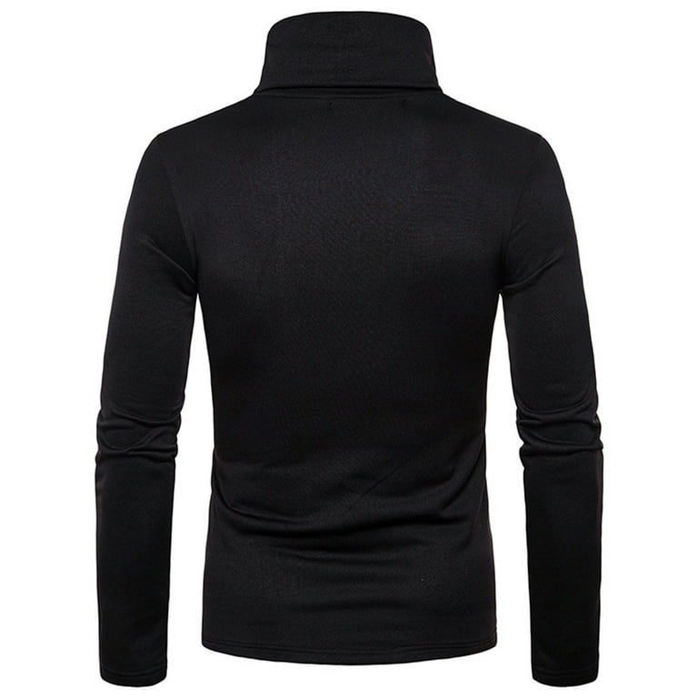 Slim Fit Turtleneck Sweater for Men Knit Thermal Turtle Neck Pullover Sweaters Casual Basic Ribbed Knitted Pullovers Walmart