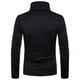 thumbnail image 4 of Camisas de Hombre Blusas de Manga Larga Con Cuello Redondo Blusa de Cuello Alto Sólida Informal Blusa de Camisa Básica Odeerbi ODB-4, 4 of 4