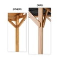 thumbnail image 2 of Hardtop Wood Gazebo 10'x12' for All Weather, with Double Metal Roof, Heavy Duty Wooden Frame, Net, and Curtain, Permanent Building for Patio, Deck, Backyard, Lawn, and Garden, Gray, 2 of 5