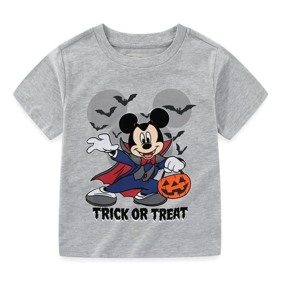 Disney Mickey Mouse Short Sleeve T-Shirt (Boys), Sizes 3T-7