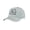 Go Outside, Mint, variant on Children's Kids' Unisex Washed Twill Low Profile Adjustable Baseball Cap, Smiley, White