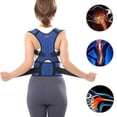 thumbnail image 1 of Back Support Brace Posture Corrector Strap Waist Spine Brace Posture Orthopedic Belt, 1 of 4