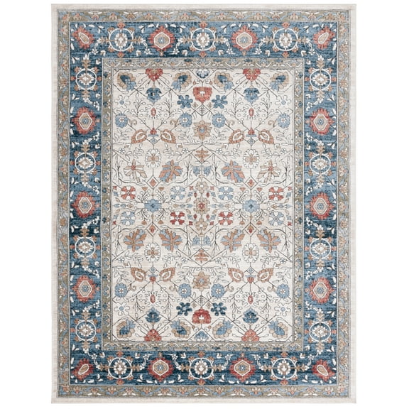 SAFAVIEH Rosewood Randa Oriental Area Rug, Ivory/Blue, 8' x 10'
