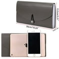thumbnail image 2 of 13 Pockets Expanding Check Bill File Folder-Hand-held Small Accordion File Folder Expandable Card Ticket Holder Plastic Business Document Organizer Wallet Case New Grey, 2 of 6