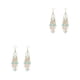 thumbnail image 4 of Guardurnaity Pendientes bohemios de moda para mujer, pendientes colgantes fáciles y elegantes, no fáciles de romper, colores colores 2Conjunto, 4 of 6