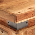thumbnail image 5 of vidaXL Console Table 110x34x74 cm Solid Wood Acacia, 5 of 5