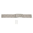 thumbnail image 1 of Correa de acero universal de 22 mm para Huawei GT 3, accesorio de pulsera de acero de moda, color plateado, 1 of 14