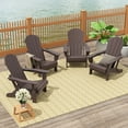 thumbnail image 6 of Paradise Outdoor Folding Poly Adirondack Chair, 6 of 13