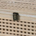 thumbnail image 5 of Woven Wood Decorative Bo x - Natural Finish, 5 of 5