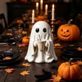 thumbnail image 7 of Halloween Cute Ghost Ghost Holding Coffee, 5.9 '' Cute Ghost Drink Holder Coffee, Spooky Beverage Holder Figurine, Halloween Decorations For Tabletop, Party Decor & Office & Desk Display, 7 of 7