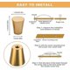 thumbnail image 3 of Door handle, 10pcs solid brass small round handle, heavy duty taper handle, 3 of 5