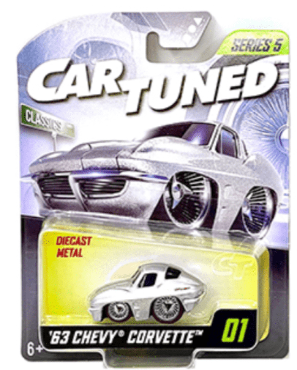 CAR TUNED '63 CHEVY CORVETTE MUSCLE CARS SERIES 2 HOBBY EXCLUSIVE