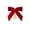 Red, variant on 12pc Brown Velvet Christmas Bows Ornaments for Wreath Tree Garland Mantel Gift Box Holiday Decor