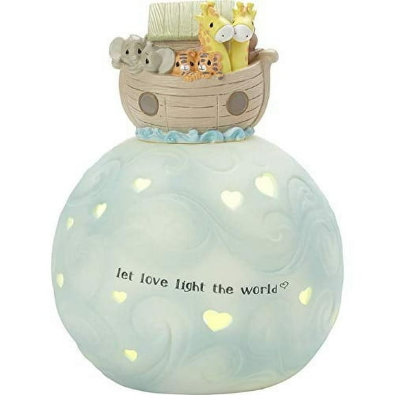 Precious Moments Noah's Ark Lighted Projector Baby Décor, Multi