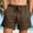 Pants-334Coffee, variant on Shorts for Men Casual Loose Fit Patch Pockets Cotton Shorts Elastic Waist Drawstring Summer Shorts Lightweight Solid Beach Vacation Outdoor Wear