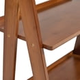 thumbnail image 2 of BALANBO 5 Tier Bookshelf& Leaning Ladder Shelf for Storage Rack Display & Organizer Shelves,Brown, 2 of 7