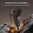 thumbnail image 4 of Scratch Resistant Grip Cover With Textured Grip Anti-Sweat Silicone Controller Grip Cover for Meta Quest 3/3S VR Accessories, 4 of 9