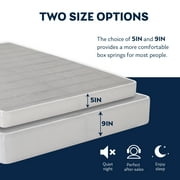 EGOHOME 5 inch King Size Metal Box Spring, Easy Assembly Mattress Foundation