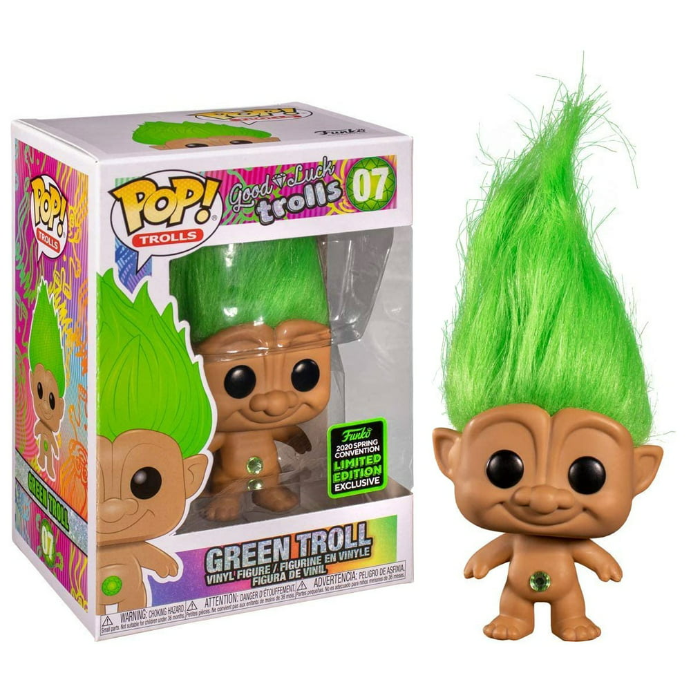 Funko Good Luck Trolls POP! Trolls Green Troll Vinyl Figure Walmart