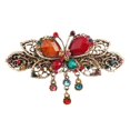 thumbnail image 2 of Barrettes Épingle à Cheveux Rétro en Cristal Papillon Fourche à Cheveux pour Outils de Beauté, Barrettes pour Femmes, 2 of 9