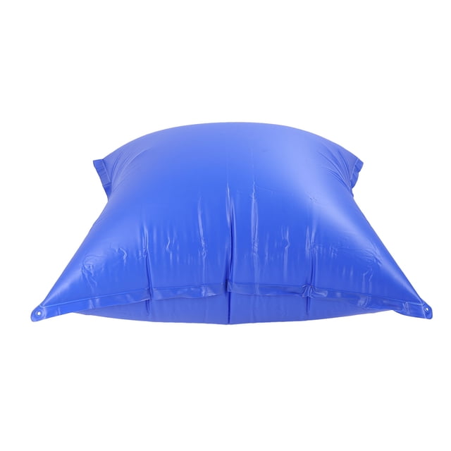 Pool Protective Pillow, Winterizing Ice Equalizer Air Cushion, Thick 0.3mm PVC, Double Sealing Technology, Grommets, Includes Rope, for Above Ground Outdoor Pools