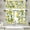 Fruit Lemon, variant on Kitchen Curtains Cooking Utensil Window Curtains Valance and Tier Set 36 Inch, Black Grey Rod Pocket Short Tier Curtain for Bathroom, Cartoon Doodle Small Cafe Curtains for Kitchen Decor