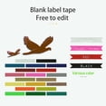 thumbnail image 6 of 5 Pack Replacement for Label Maker Refills 9mm*300cm/Roll Manual Embossing Label Tape Refills Compatible with DYMO 12813/12814/1610/1540/1535/1575/17266, 6 of 7