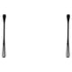 thumbnail image 3 of Toystoory Batidor de huevos Cuchara de cocina de doble extremo Portátil Manual Lavable Utensilios para hornear Espumador de leche Mezclador Negro 2Conjunto, 3 of 6