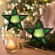 thumbnail image 1 of Candelabro antiviento de estrella de cinco puntas, linterna de vidrieras de hierro, lámpara de viento colgante, candelabro de metal retro, decoración navideña, 1 of 6