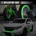 thumbnail image 2 of Cinta Reflectante Única para Automóviles y Motocicletas Hoja Reflectante de Alta Brillantez 1cmx8m Verde, 2 of 7
