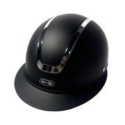 Optima Horse Riding Helmet Equestrian Helmet Versatile Adjustable Equestrian Supplies Breathable Shockproof Professional Riding Gear Matte Black