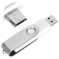 thumbnail image 3 of Unidad flash OTG fácil de transportar no es fácil de dañar disco ABS OTG vídeos software almacenamiento música para almacenamiento de datos, 3 of 8