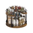 thumbnail image 1 of fashionhome Spice Racks With Rotating Turntable Heat Resistant And Durable Spice Organization For Cabinet Tray double-deck roundness, 1 of 6