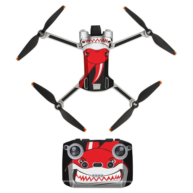 Convient pour MINI 3 PRO Corps d'Autocollant Version de Télécommande Standard Film Protecteur Accessoires Caméra Web Rapide Go PRO 8 en Ensemble de Poids à Domicile 1 PRO Support de Télécommande 4k Go PRO pour Enfants Ski