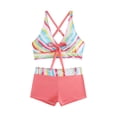 thumbnail image 4 of Traje de baño para mujer Traje de baño dividido con estampado grande para mujer Falda de bikini Traje de baño dividido Trajes de baño para mujer, 4 of 6