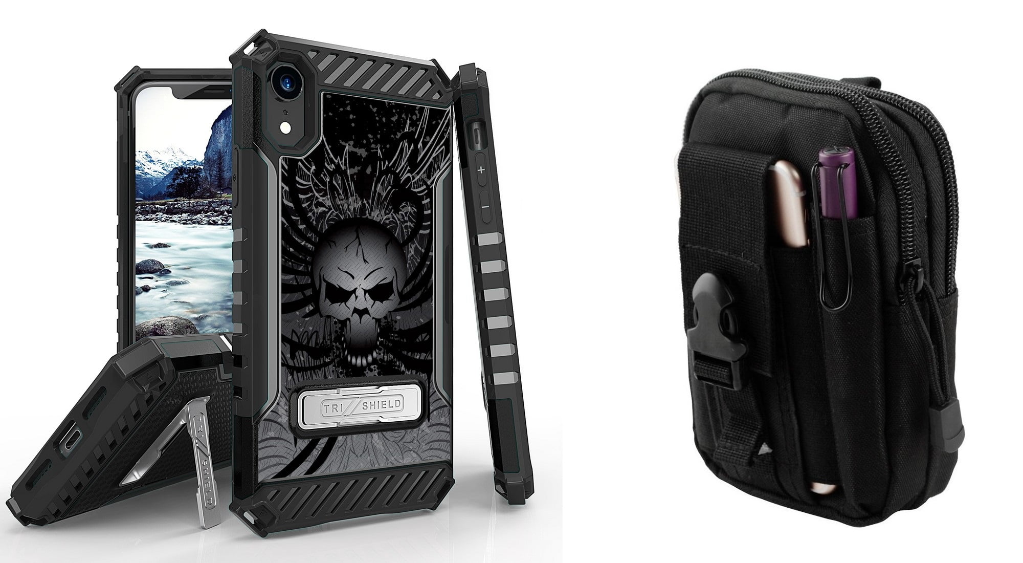 Beyond Cell TriShield Series Compatible with iPhone XR Military