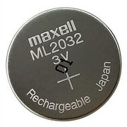 AIYUE ML2032 Rechargeable Battery .. Replacement for Logitech K750 .. Keyboard