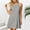 Gray, variant on Polka Dot Summer Sundresses for Women Sleeveless Mini A Line Casual Tank Dress Crew Neck with Pockets Loose Fit Dresses