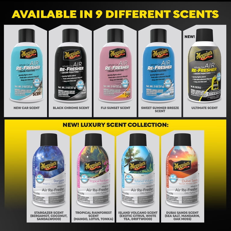 Meguiar's Whole Car Air Re-Fresher, Black Chrome, 2 oz photo 8