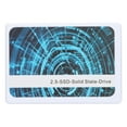 thumbnail image 2 of SSD Interno, Unidad Blanca De Plástico SSD De Alta Velocidad De 2,5 Pulgadas Para Computadoras De Escritorio, Portátiles Y PC, 2 of 7