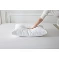 thumbnail image 3 of MAXI Down Alternative Pillow Cotton Top Bed Pillow with 1.5" Gusset Microfiber Filled Sleeping Pillows (+ Free Cotton Pillow Protector - 2 Pack) (King Size Pillow - Set of 2-20x36x1.5), 3 of 6