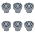 thumbnail image 2 of Punta de bastón de 6 piezas, repuesto de goma portátil profesional para muletas de 4 patas de 0,6 pulgadas, 2 of 14