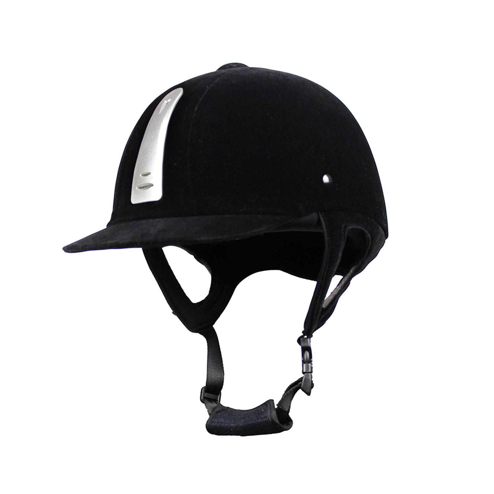 Wswqop Men Women Equestrian Hat Equestrian Equipment Comfortable Outdoor Sports Hat Cap M