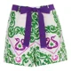 thumbnail image 2 of Pantalones Cortos Para Mujer, Estilo Moderno, Estampado De V, 2 of 8