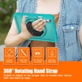 thumbnail image 5 of for iPad mini 6th Gen 8.3" 2021 Rugged Case, 360 Rotating Hand Strap Stand/Pencil Holder/Adjustable Crossbody Strap, [2 In 1] Protective for iPad mini 6th Gen 8.3" 2021, Blue, 5 of 12