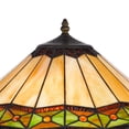 thumbnail image 2 of Dio 62 Inch Table Lamp, Colorful Tiffany Style Stained Glass, Bronze Resin, 2 of 6