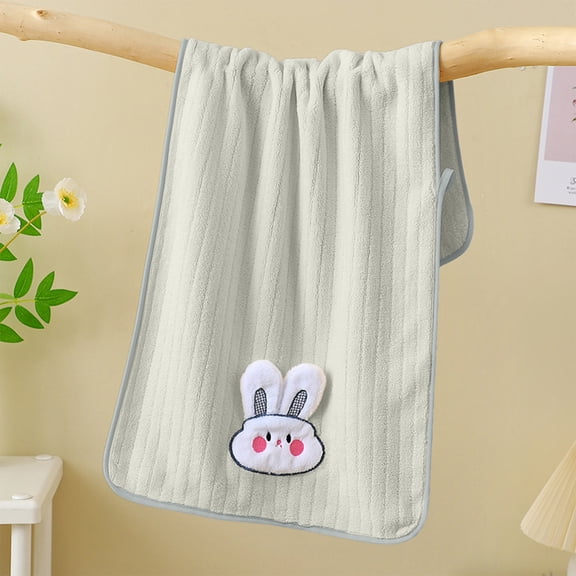 Easter Bunny Hand Towels for Bathroom,Soft Face Towels,Absorbent Hand Towels for Bathroom Kitchen Bedroom,Towel for Fitness Shower Sports,Bunny Rabbit Ears Spring Decor for Home Bathroom Kitchen