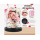 thumbnail image 4 of Flores Artificiales Rosa Eterna Con Oso Color Rosa, 4 of 4