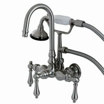 Kingston Brass AE7T8 Wall Mount Clawfoot Tub Faucet AE7T8